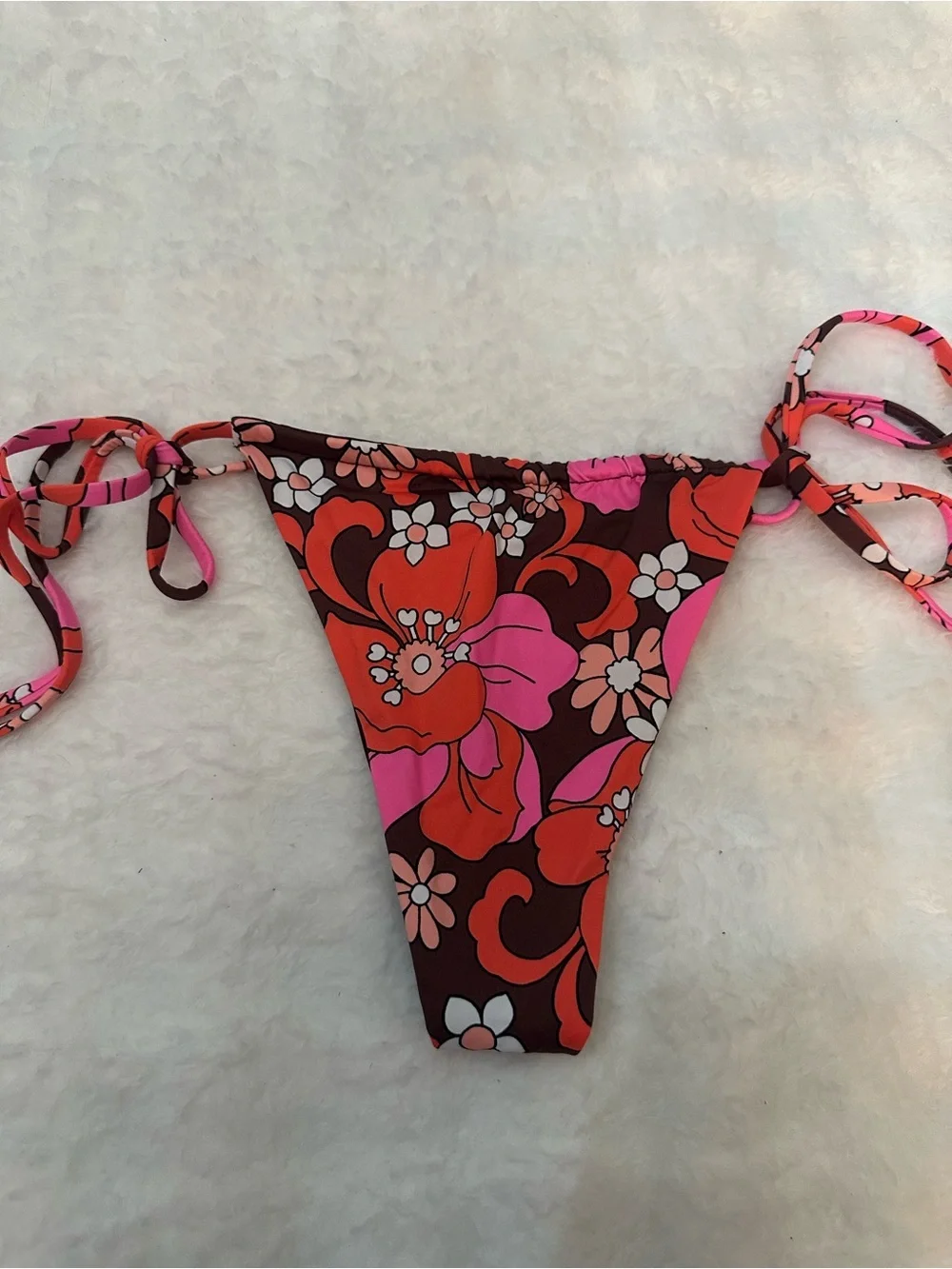 New! Frankie’s bikinis Tia bikini bottoms in tropics floral 39116